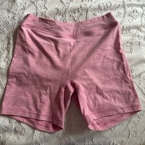 Pink Bike Shorts with Casual Fit